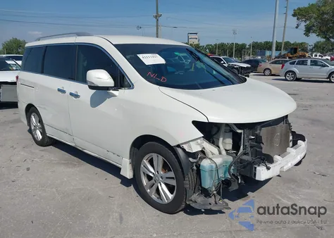 2013 Nissan Quest Sl z USA, uszkodzony, nr VIN JN8AE2KP8D9063008